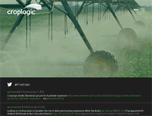 Tablet Screenshot of croplogic.com